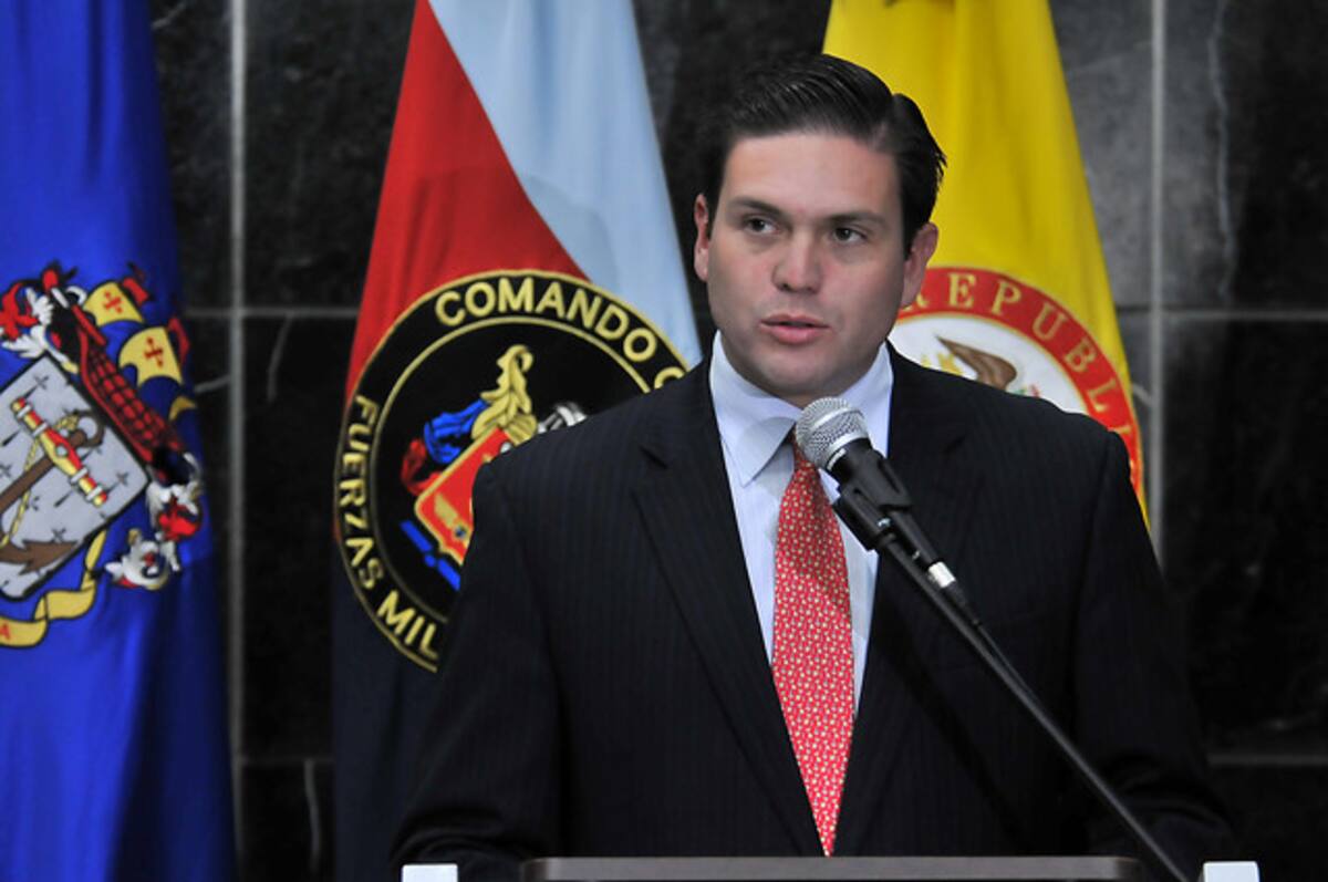 Juan Carlos Pinzón, ministro de Defensa. COLPRENSA