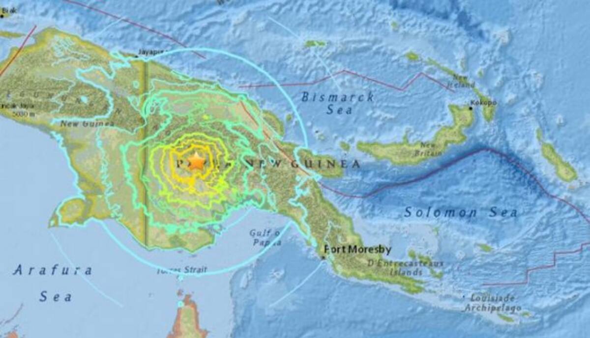 Al terremoto le sucedieron varias réplicas de hasta magnitud 6. TWITTER.