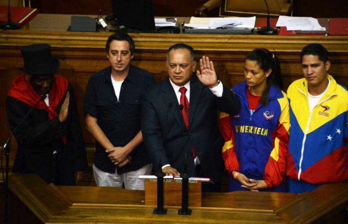 Diosdado Cabello es el número 2 del chavismo en Venezuela. AFP JUAN BARRETO