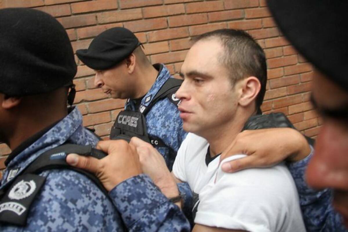 Fredy Armando Valencia, conocido como el 'Monstruo de Monserrate'. Colprensa