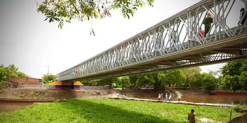 UNGRD entregó puente vehicular en Guaranda: así mejora la movilidad en La Mojana