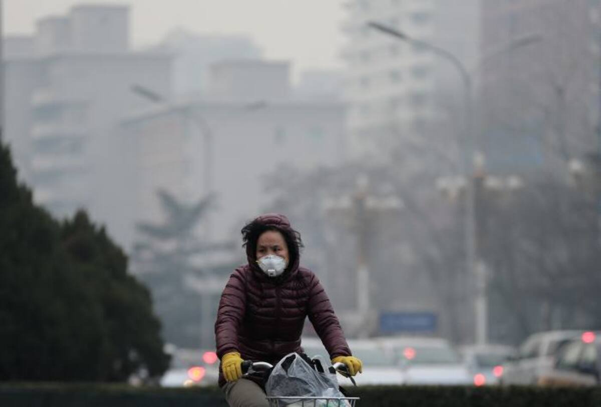 La polución es es un grave problema en China. AP Andy Wong