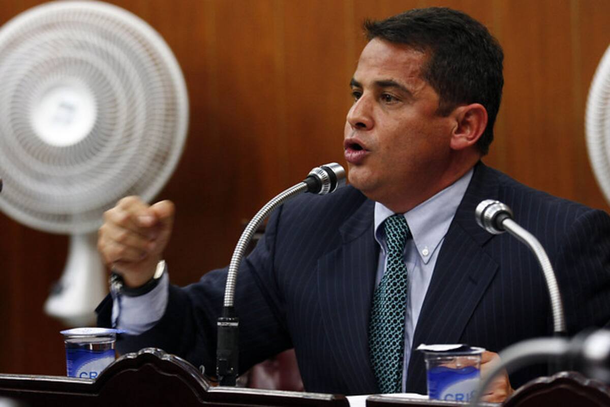 El exministro del Interior, Carlos Ferro. COLPRENSA