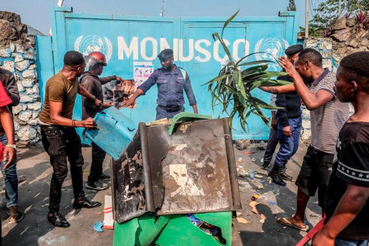 Al menos 5 muertos en las protestas contra la misión de la ONU en la RDC