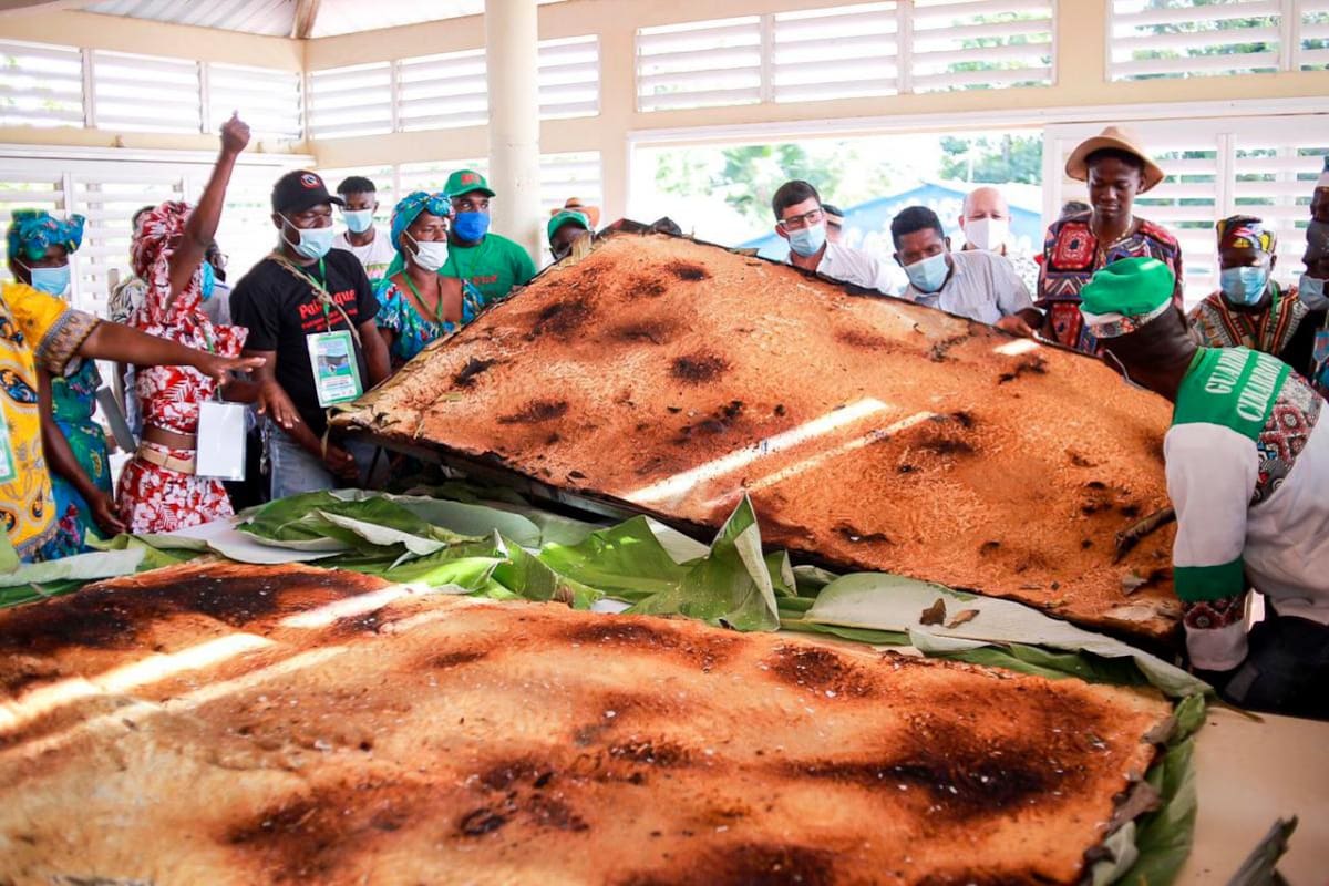 ¡El enyucado más grande del mundo se hizo en Palenque!