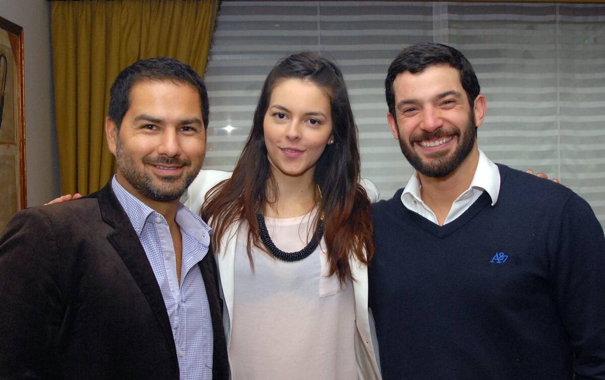Juan Sebastian Aragón, Julieth Restrepo, Manuel José Cháves.