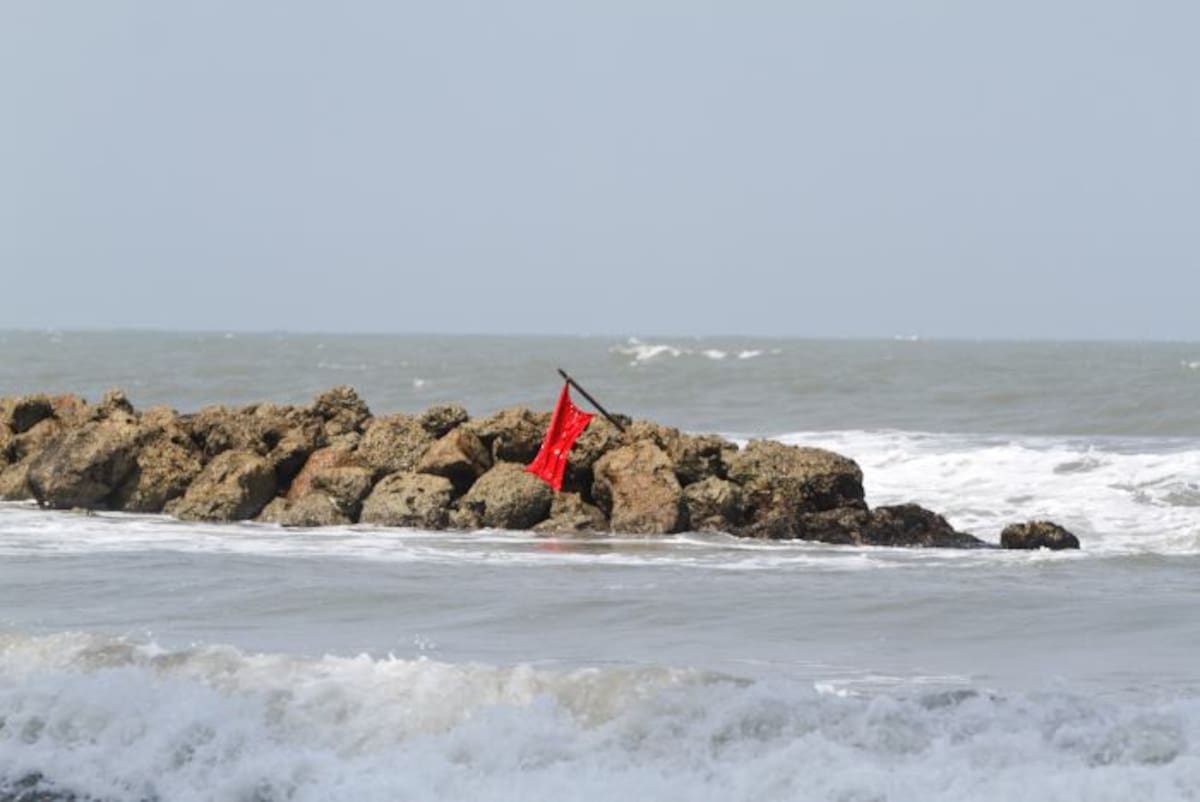 Cartagena y el municipio de Santa Catalina en Bolívar fueron las zonas escogidas para la reacción de las entidades ante la alerta. Archivo.