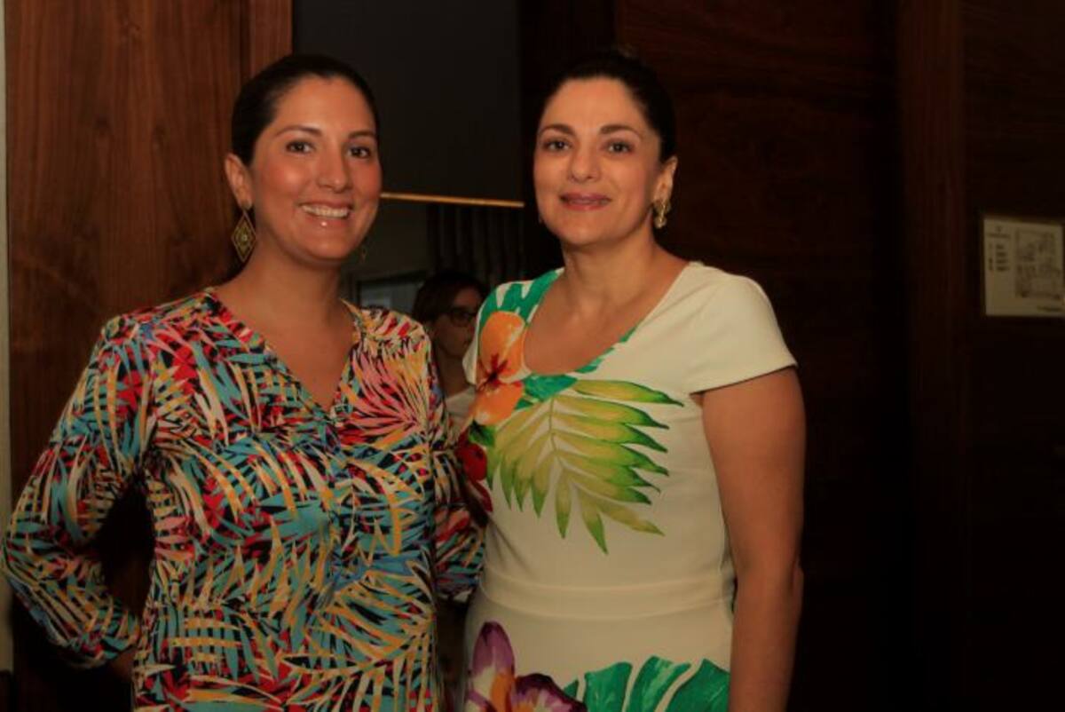 María Inés Hurtado y Mónica Fadul. JULIO CASTAÑO