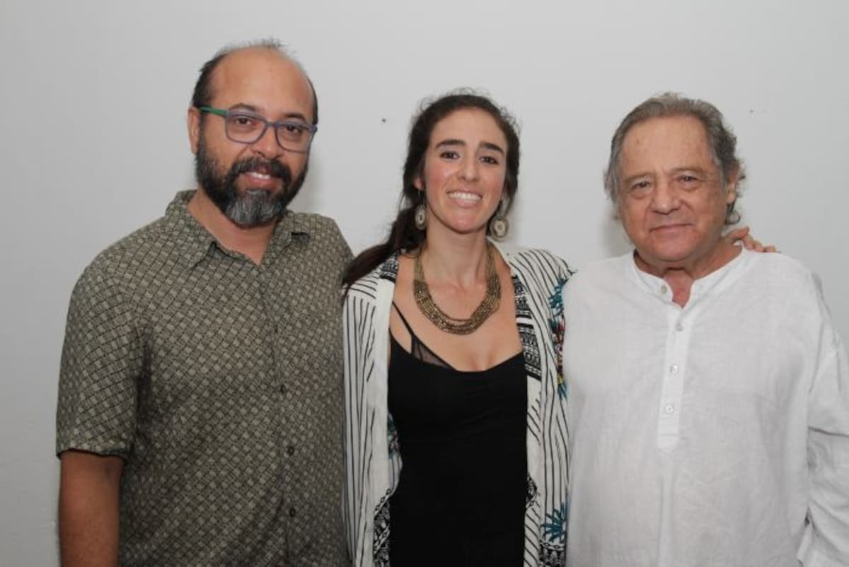 Manuel Zúñiga, Ágata Quintero y Camilo Calderón./ LUIS APARICIO