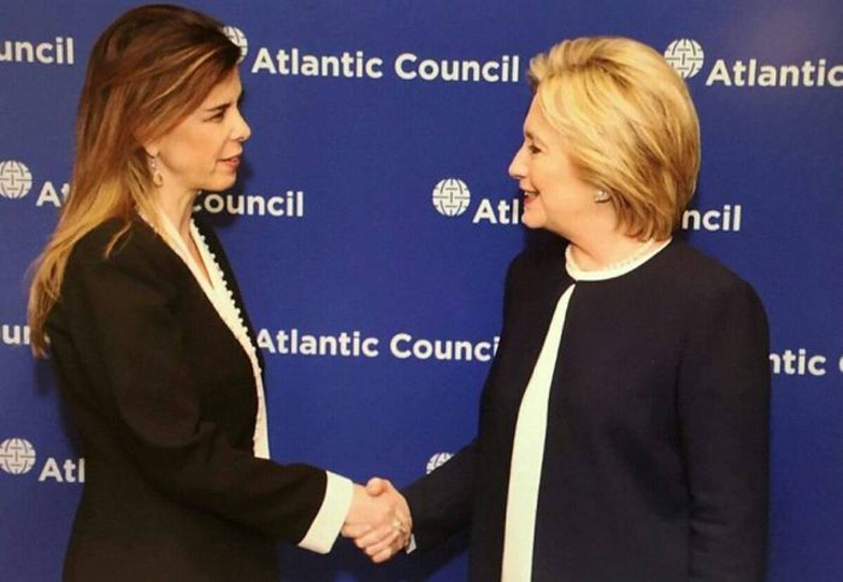 La Cónsul General María Isabel Nieto En el Panel del Atlantic Council en Washington. COLPRENSA