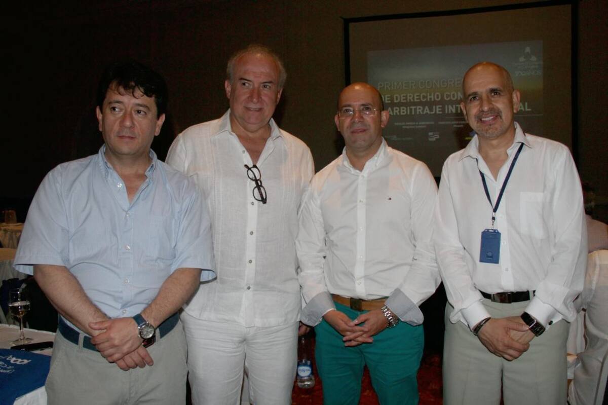 Danilo Bernal, Juan Carlos Curazán Arameris y Mario Ariza.