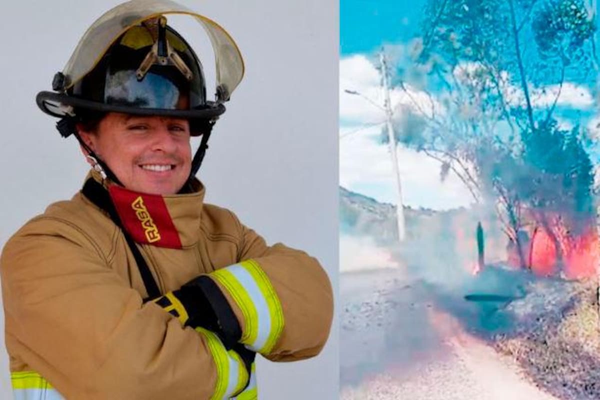 ¡Doloroso! Experimentado bombero murió mientras atendía un incendio