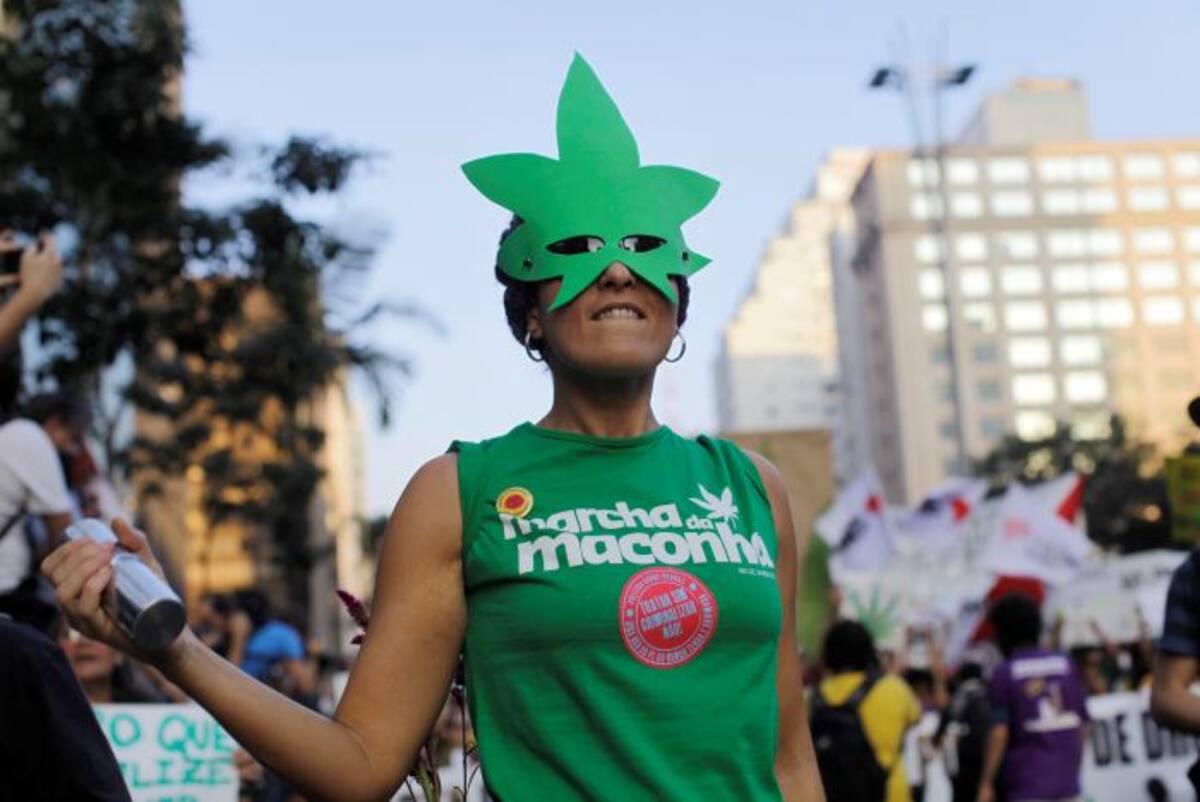 En Brasil, el porte de drogas puede ser penalizado con cárcel. AP Nelson Antoine