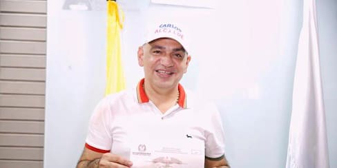 Carlos Pinedo es oficialmente el nuevo alcalde de Santa Marta