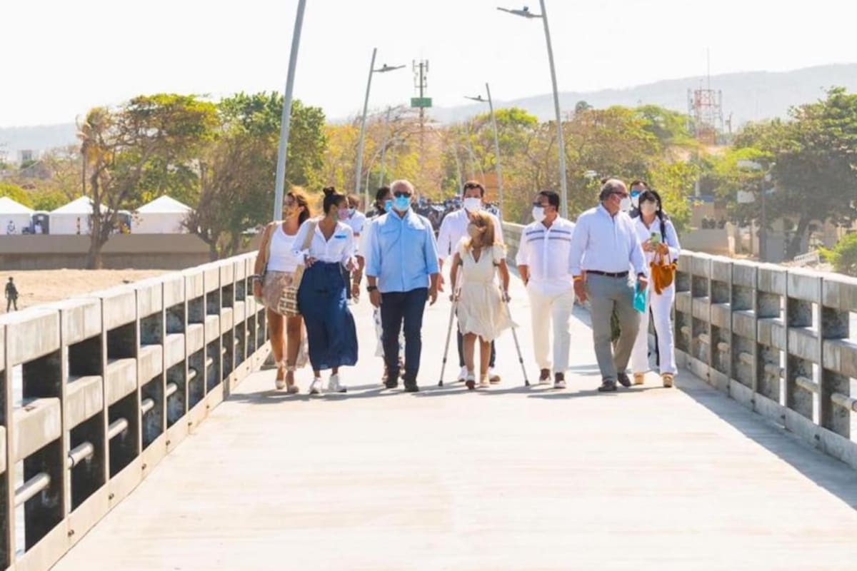 Con el muelle y la plaza, Puerto Colombia será un destino turístico: Noguera