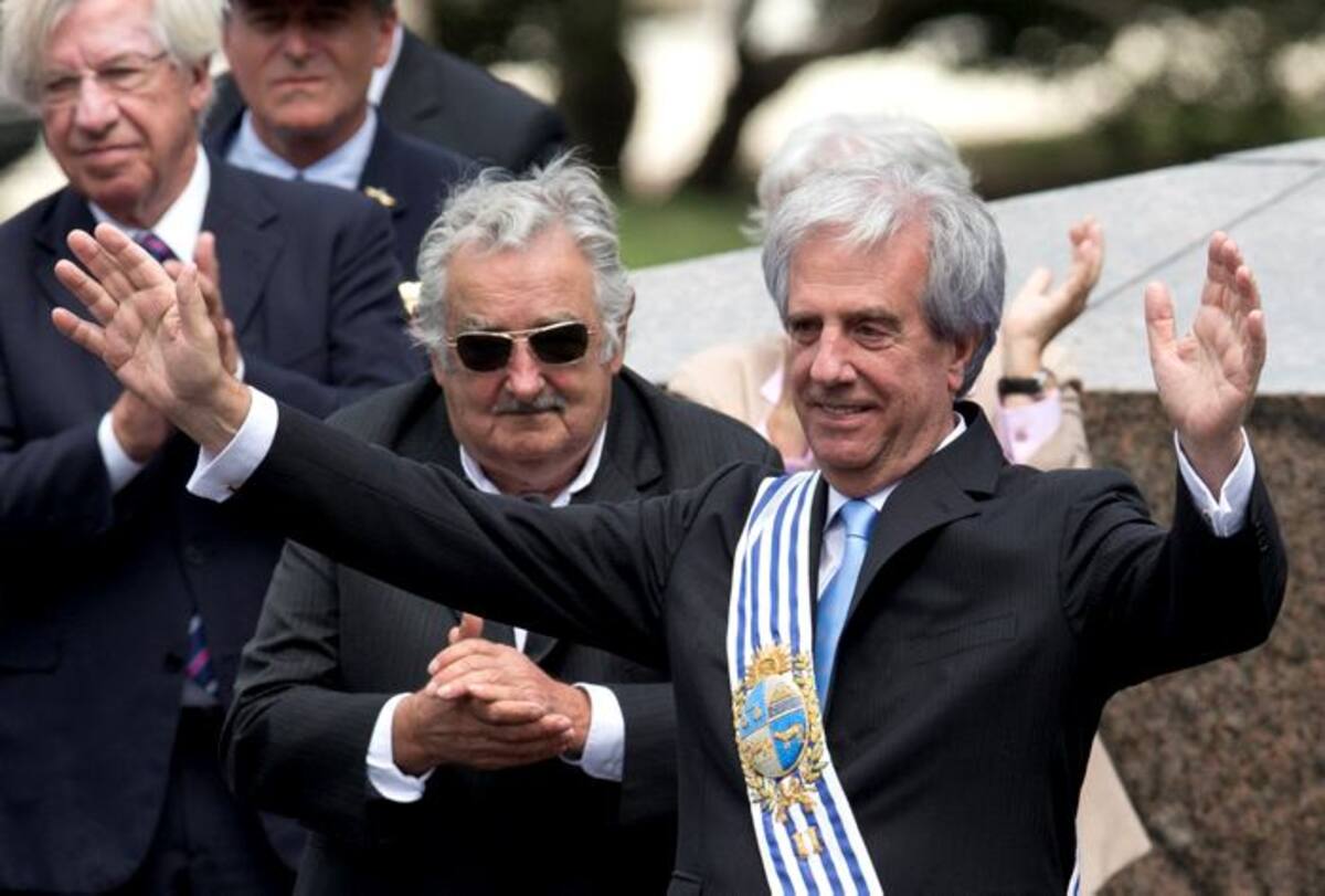 Tabaré Vázquez. AP Natacha Pisarenko