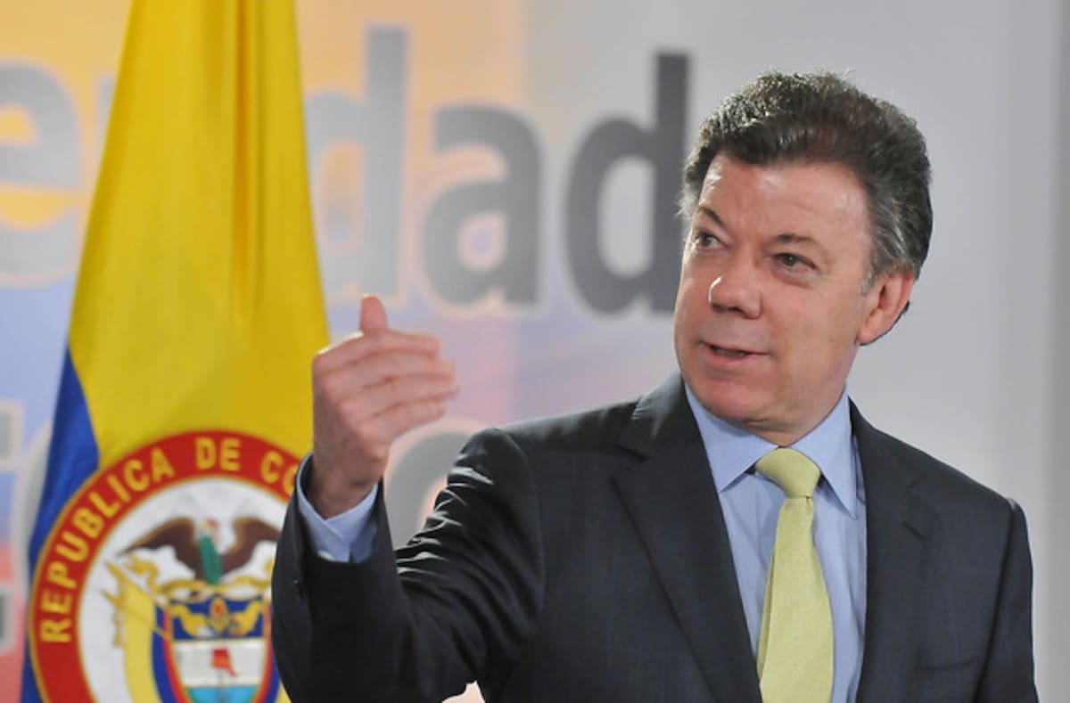 Juan Manuel Santos, presidente de la República. COLPRENSA