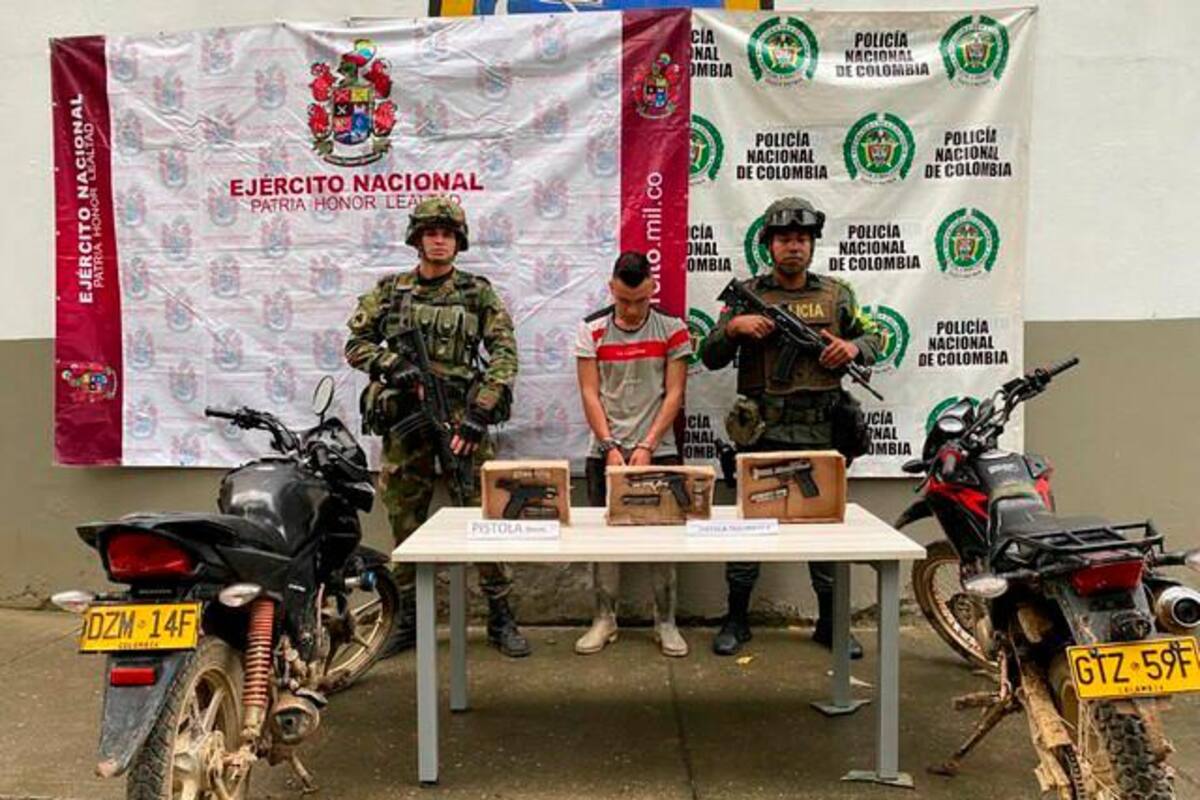Capturan a ‘Simón’, uno de los hombres más buscados del Valle del Cauca