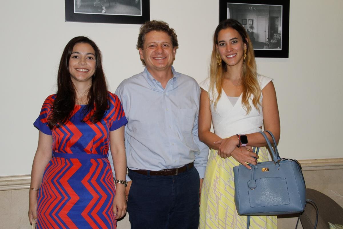 María Fernanda Silva, Ramiro Avendaño y Daniela López.