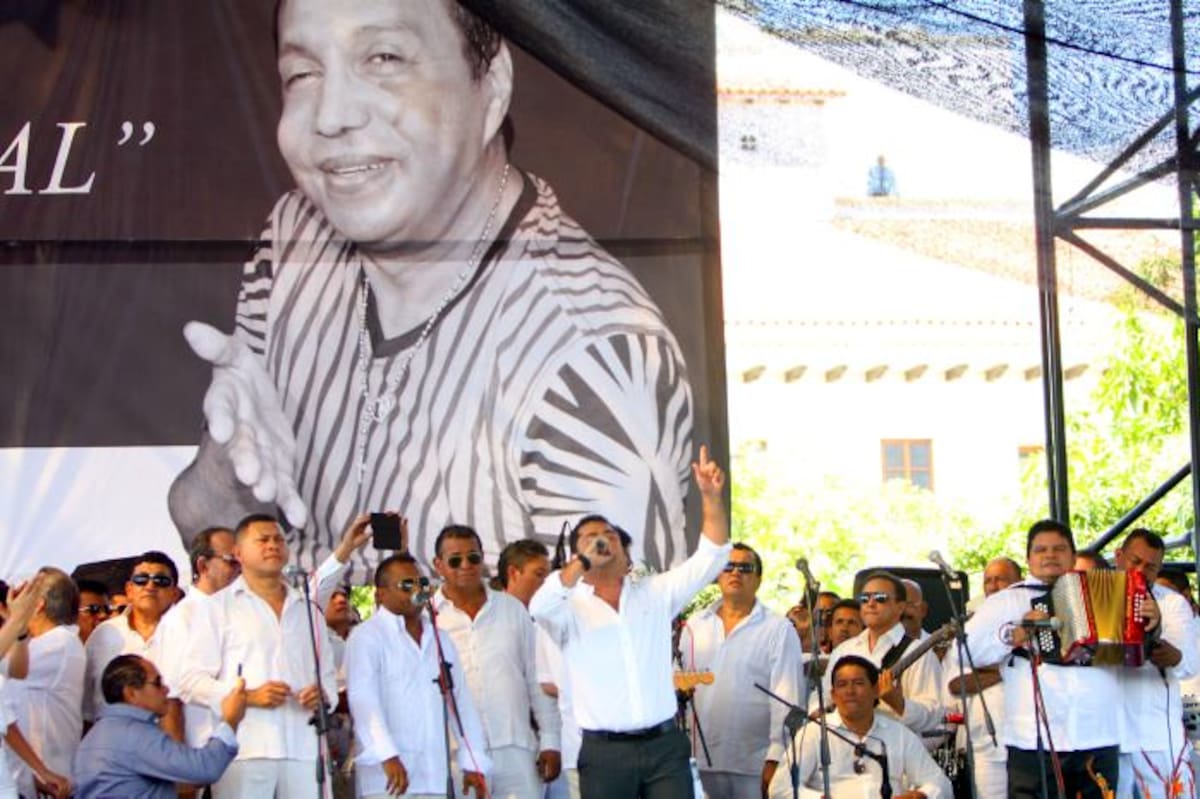 Homenaje a Diomedes Díaz Maestre. CORTESÍA