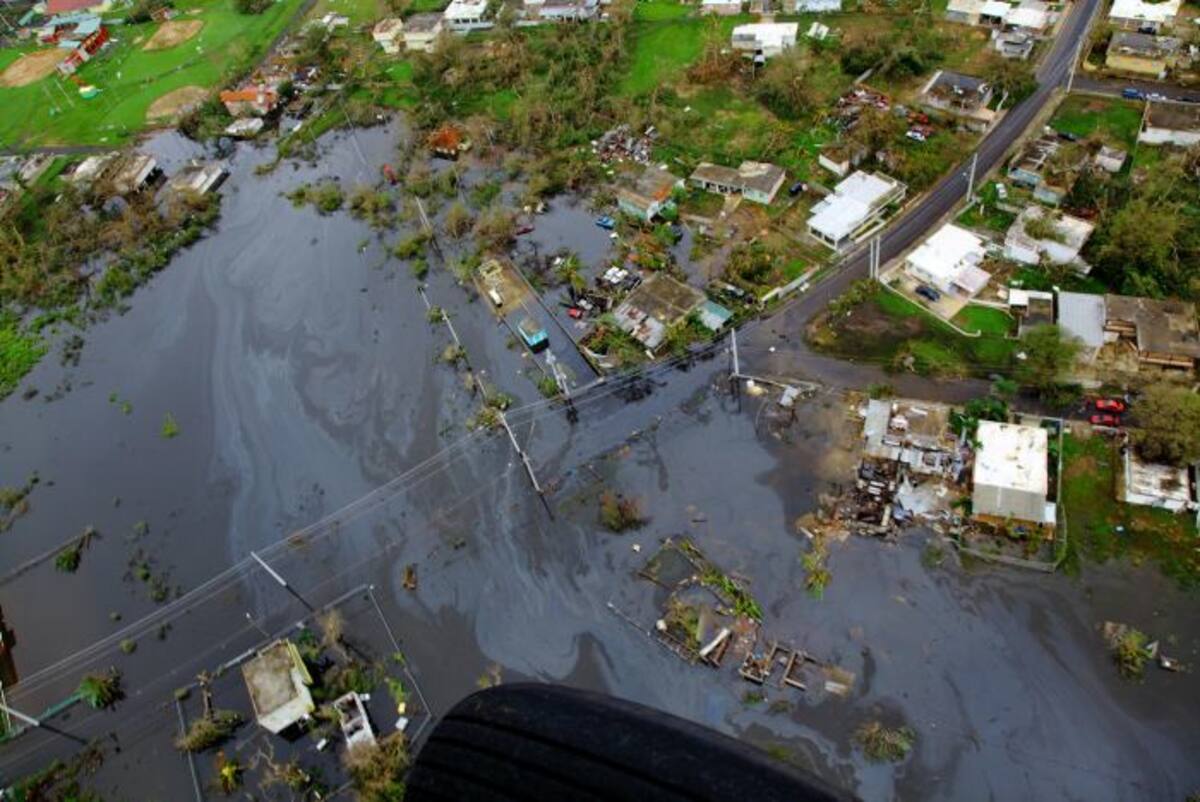 Puerto Rico después del Huracán María. EFE US CUSTOMS AND BORDER PROTECTIO