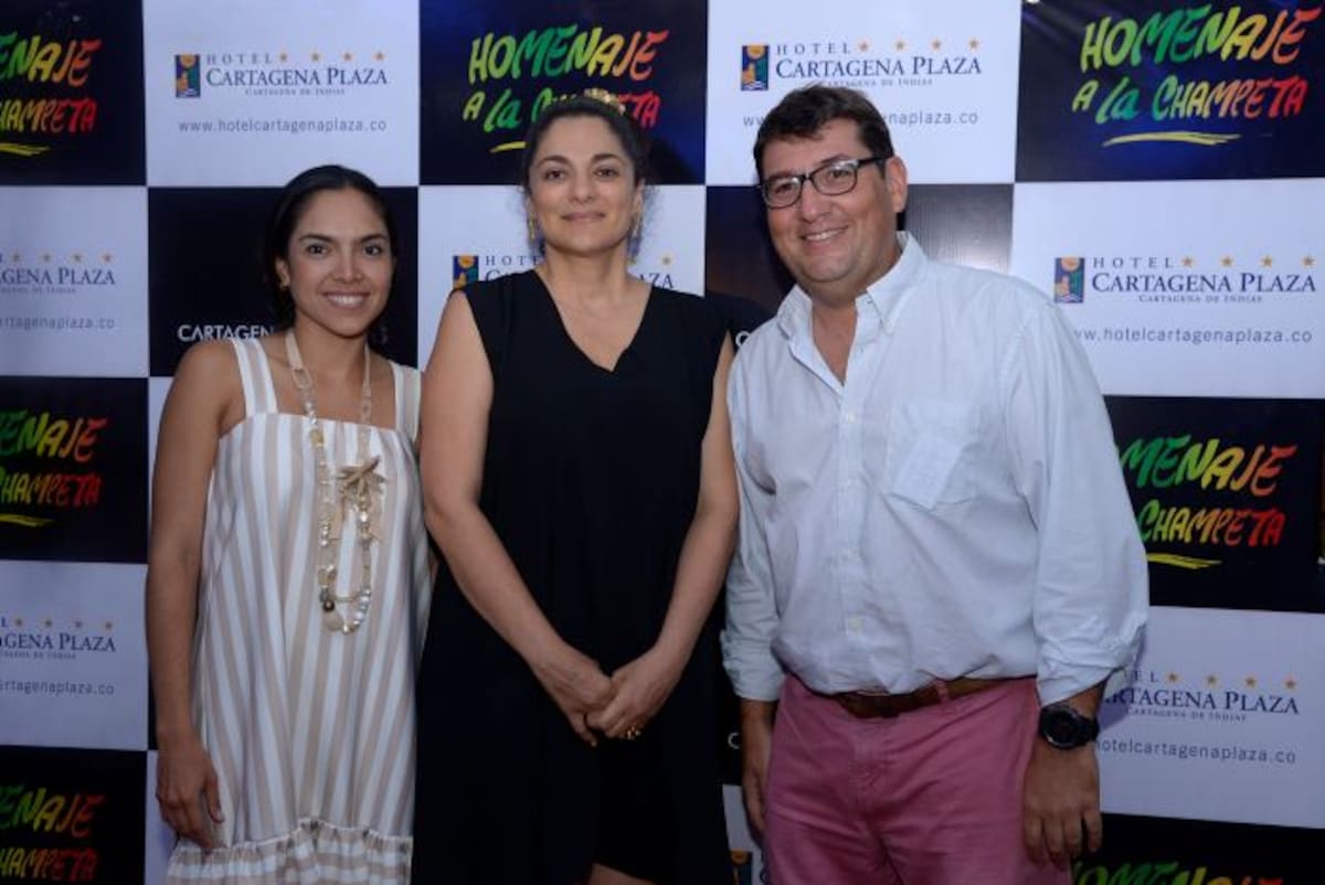 Karina Santacruz, Mónica Fadul y Francisco Vergara. Maruja Parra - El Universal