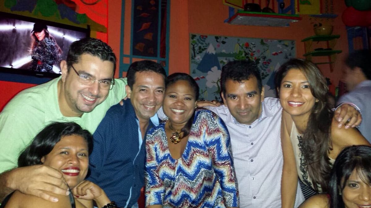Lorena Muñoz Marrugo; Demetrio Muñoz León; Erick Franco; Mónica Carrillo; Rafael Niebles y Viveka Polo.