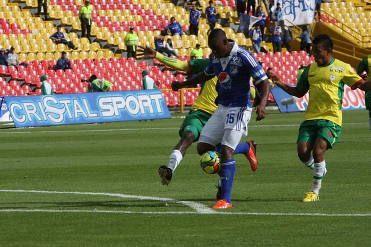 Real Cartagena cayó 6 a 1 ante Millonarios en El Campín. COLPRENSA