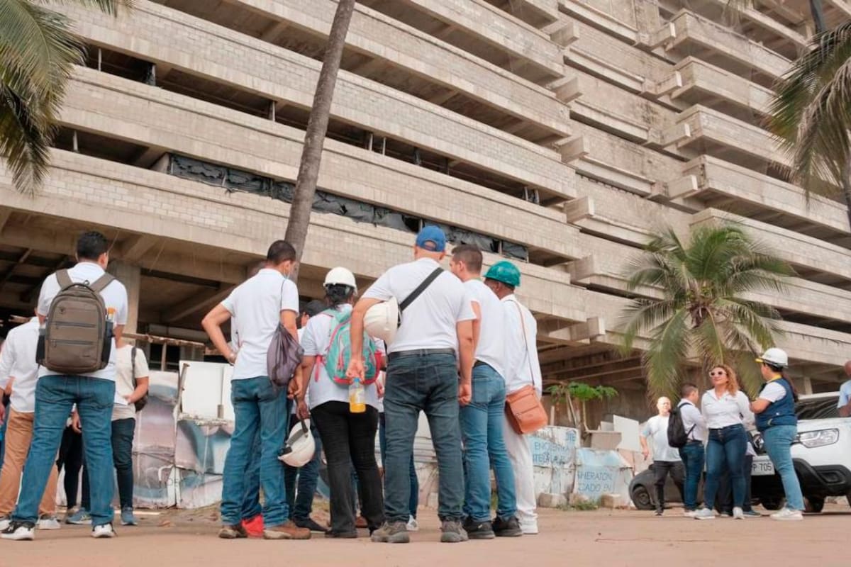 Distrito toma posesión del edificio abandonado con mejor vista de Cartagena