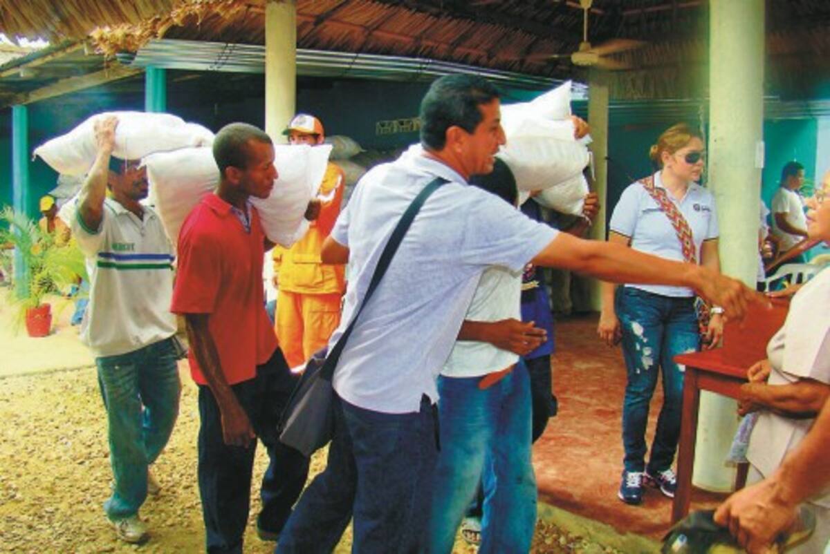 Se reactivó la entrega de ayudas a los damnificados.