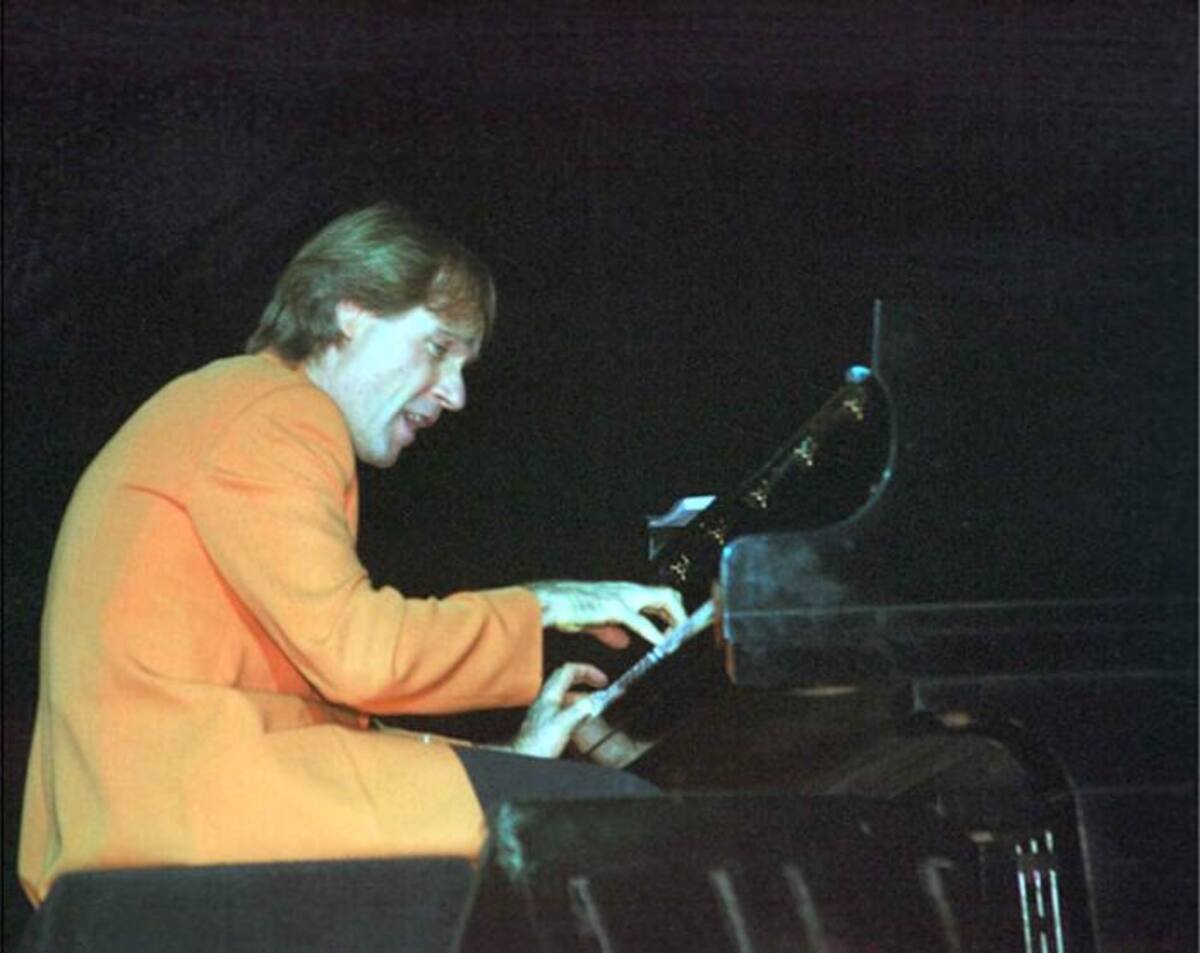 Richard Clayderman durante su presentación en Cartagena en 2002. Parra Maruja
