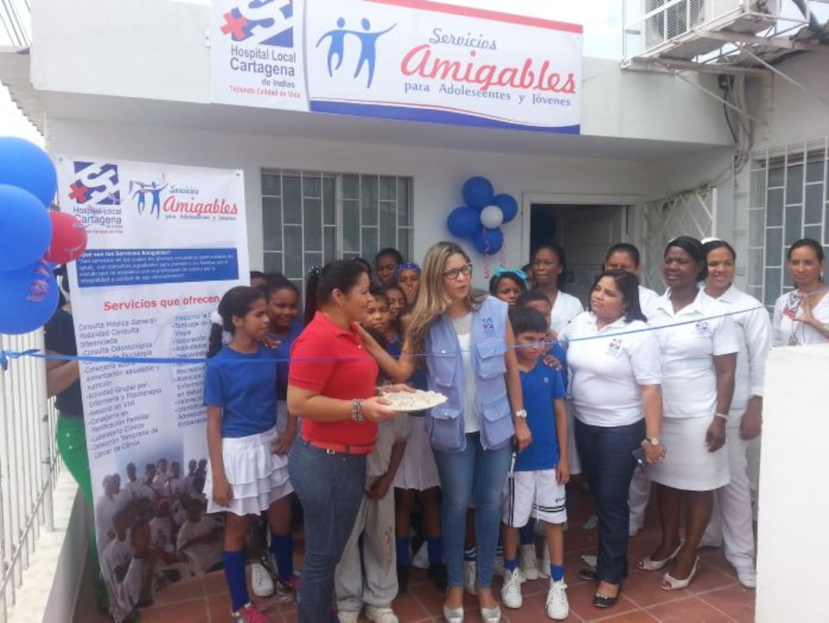 Inauguración de la Unidad de Servicios Amigables para Adolescentes y Jóvenes. CORTESÍA