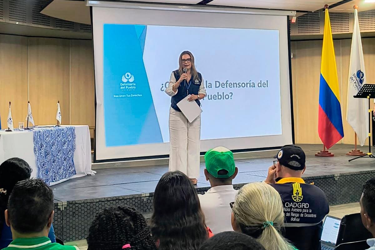 Defensoría del Pueblo rindió cuentas a la población del sur de Bolívar