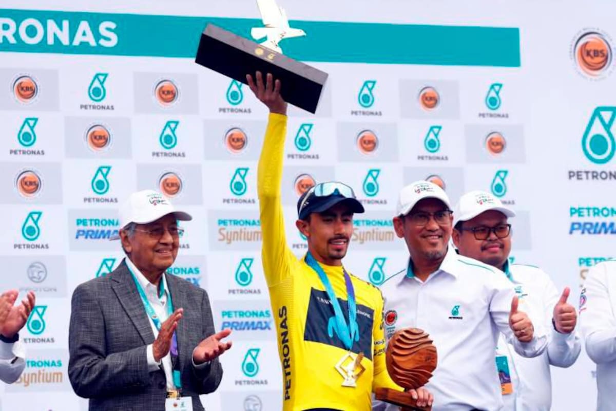 Ivan Ramiro Sosa, el nuevo campeón del Tour de Langkawi