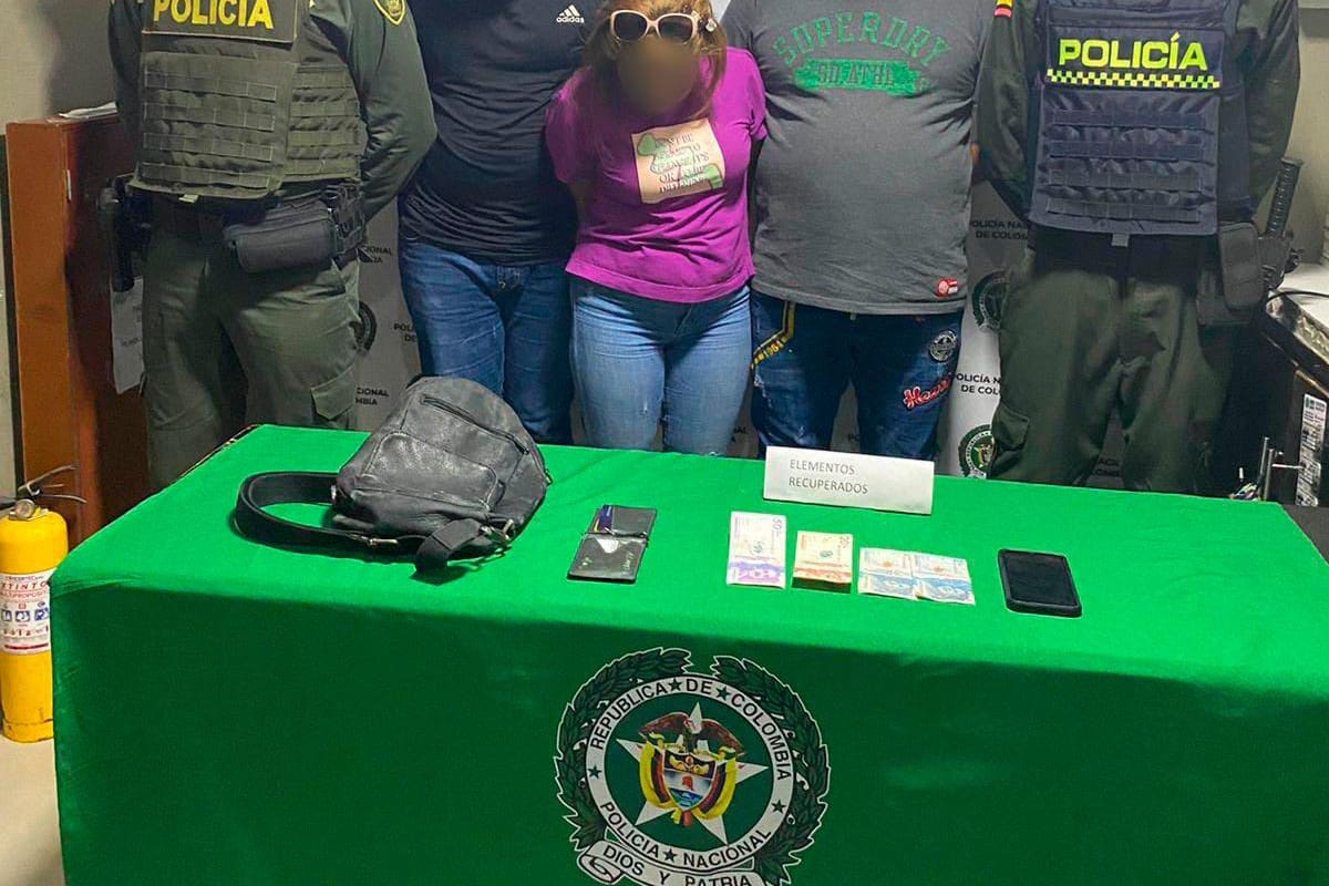 Tres capturados por robo a turista en Bocagrande: huían hacia Barranquilla