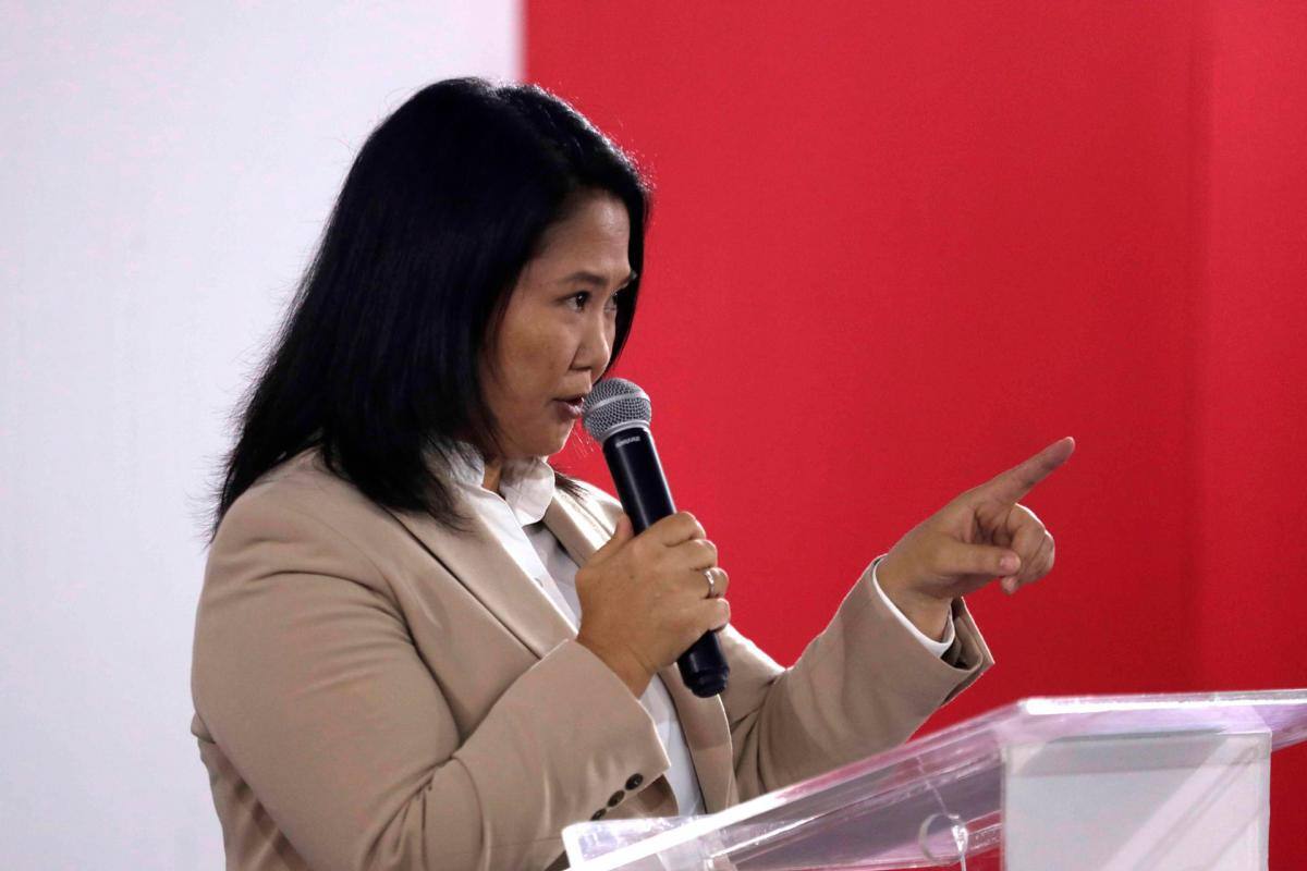 Keiko Fujimori se refirió al juicio oral por lavado de activos en su contra