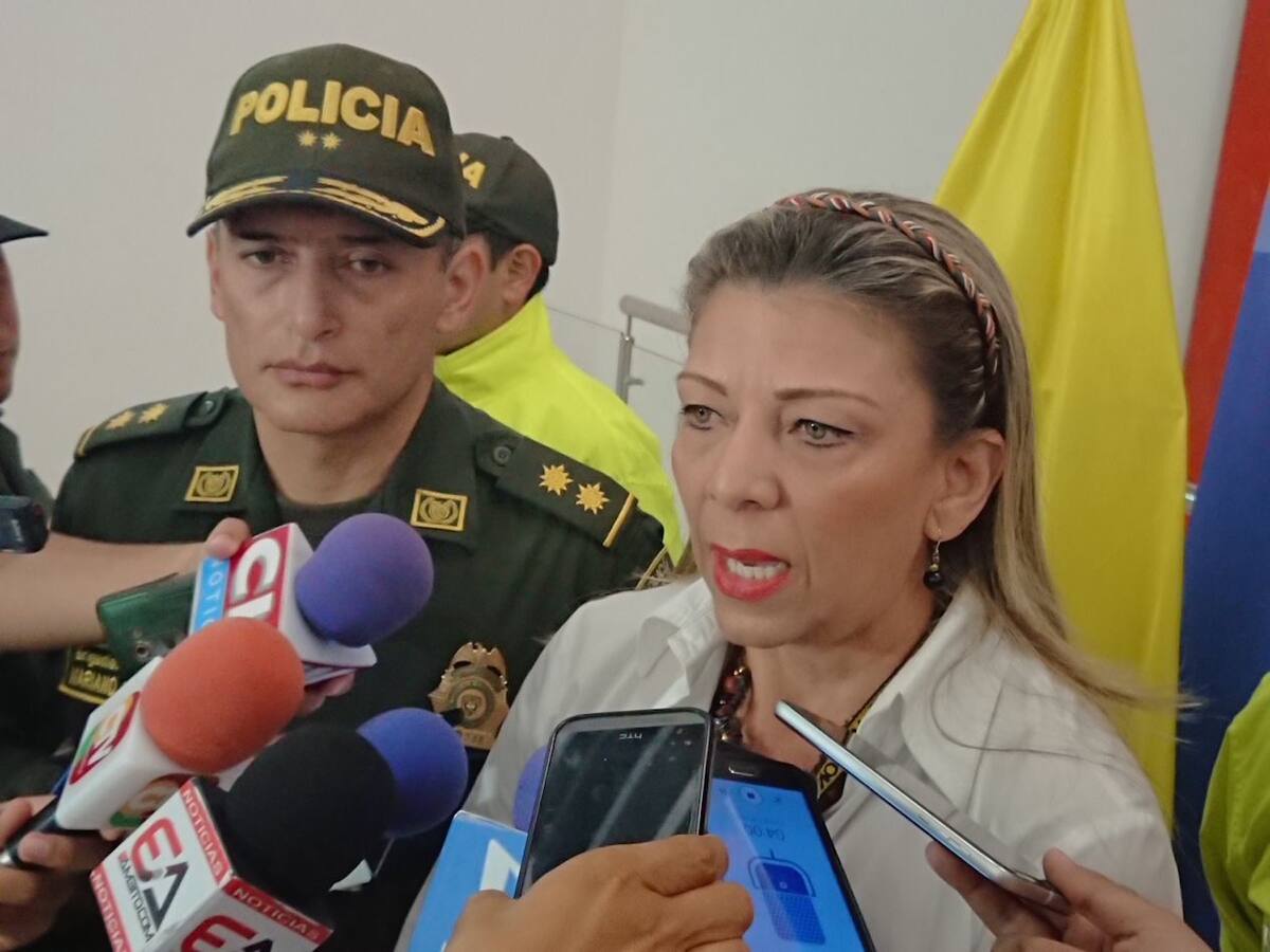 María Ángela Montoya, directora seccional de Fiscalía del Atlántico.