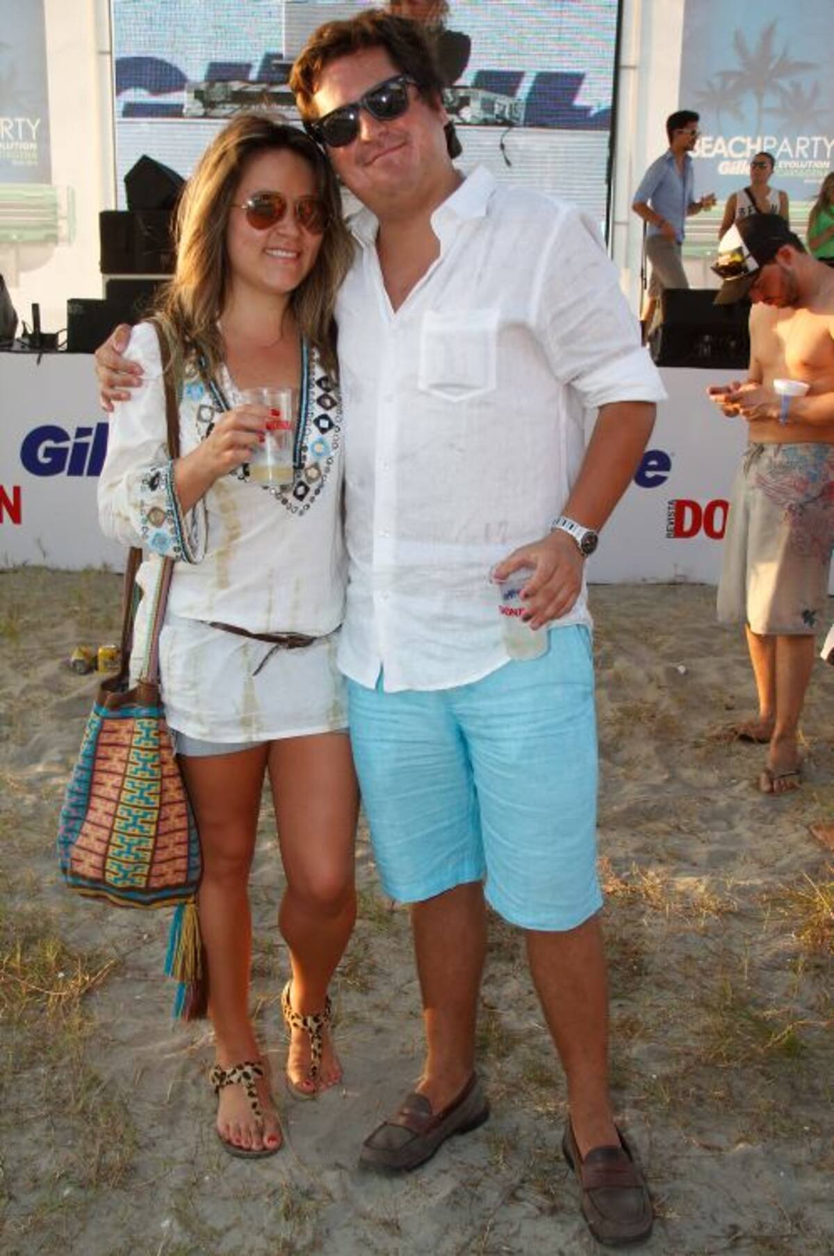 Adriana León y Juan Andrés Brando.