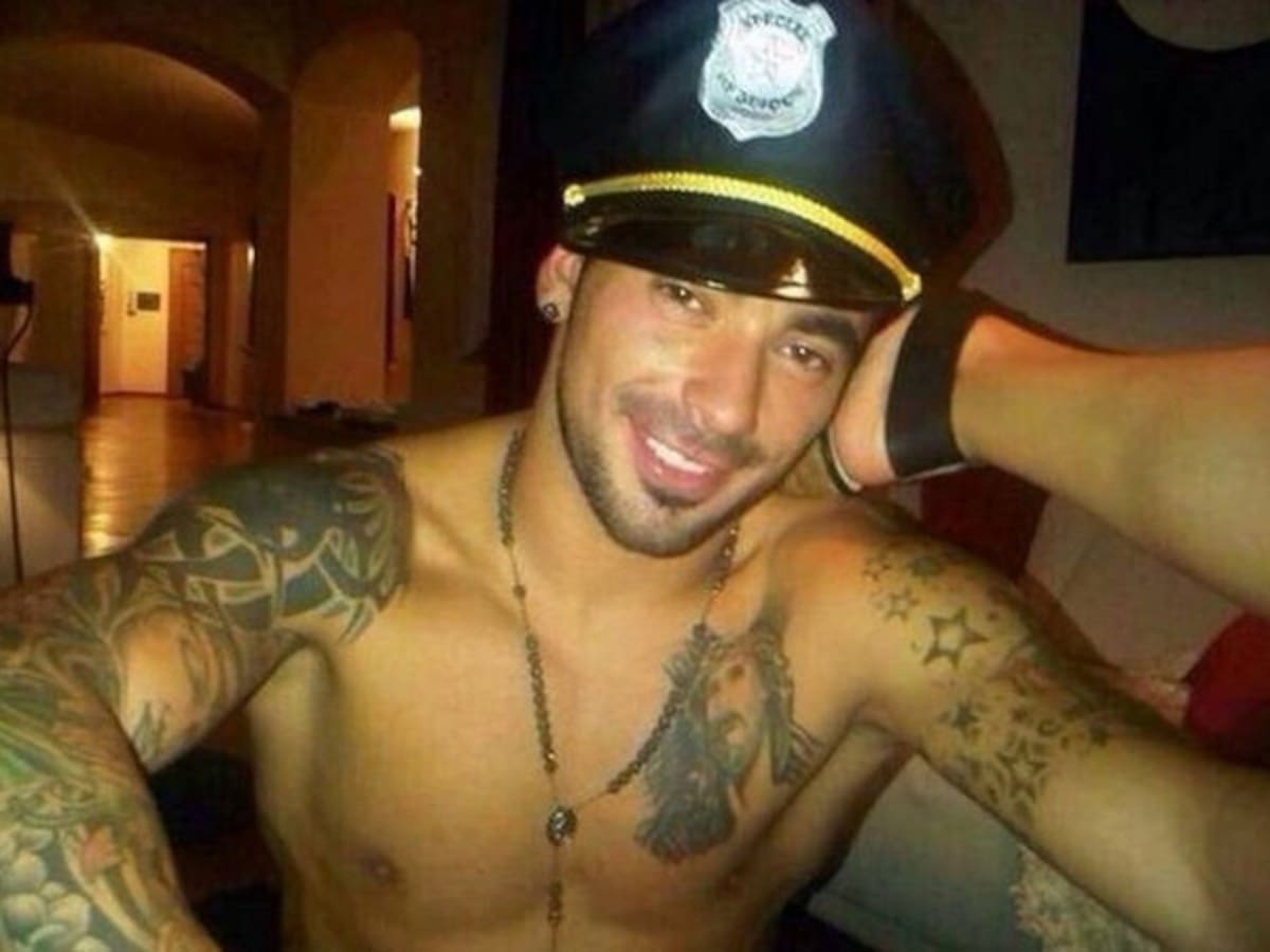 Fotos íntimas que se conocieron de Pocho Lavezzi. TOMADAS DE INTERNET