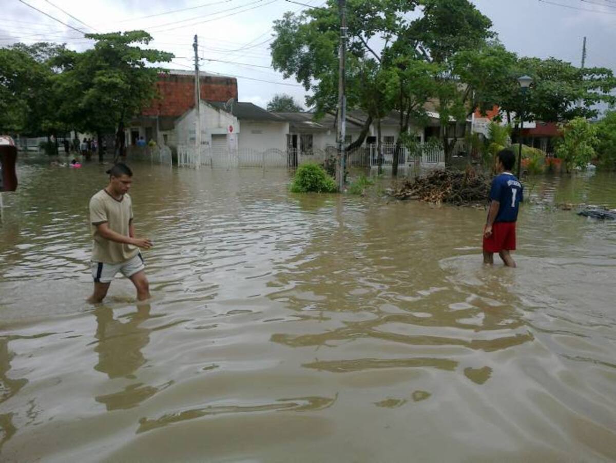En Villa Rosita están preocupados porque se está subiendo mucho el nivel del agua. ÓSCAR DÍAZ – EL UNIVERSAL