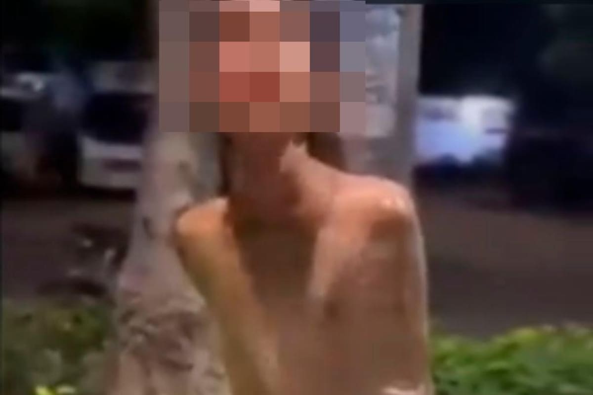 Video: ladrón fue amarrado a poste luego que lo capturara la comunidad