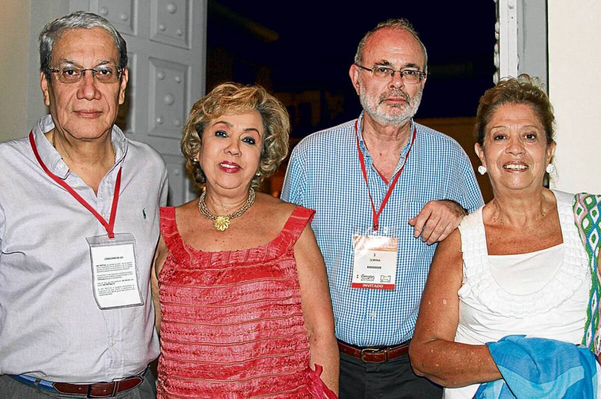 Jorge Dávila Pestana, María Paulina Espinosa, Alfonso López Caballero y Edna Calderón. Fotos Maruja Parra/El Universa/