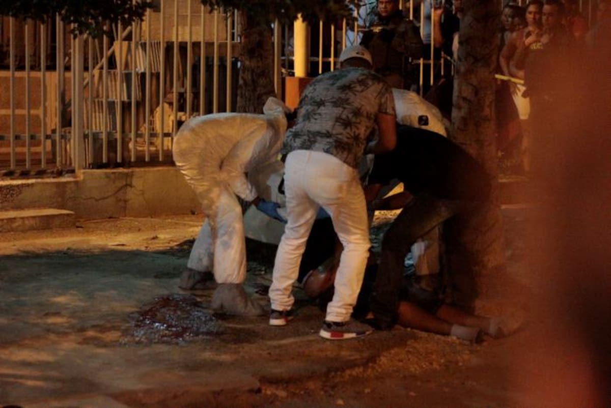 A Alirio Mosquera lo mataron en el parque está en la manzana 66 de Los Calamares.