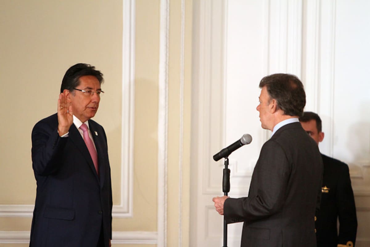 Nestor Humberto Martínez, ministro de la Presidencia. COLPRENSA