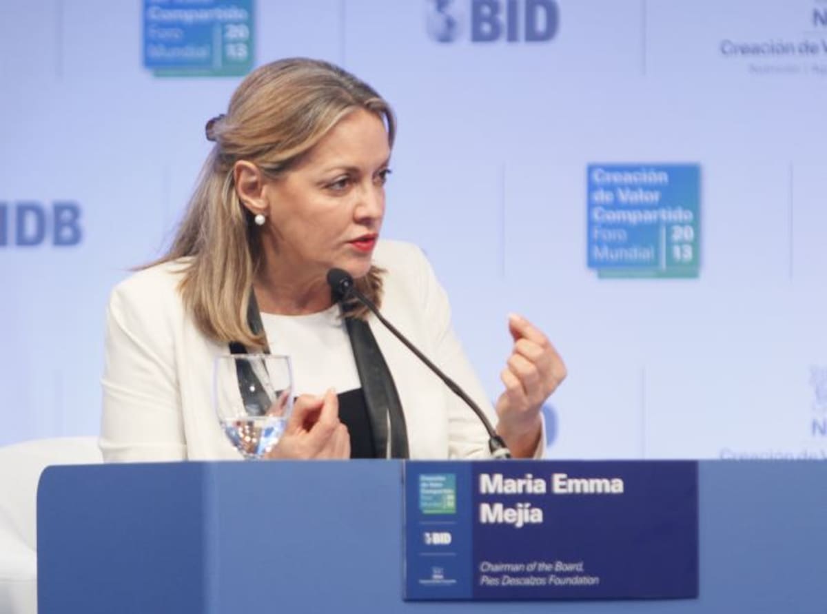 María Emma Mejía, embajadora de Colombia ante la ONU. JULIO CASTAÑO - EL UNIVERSAL