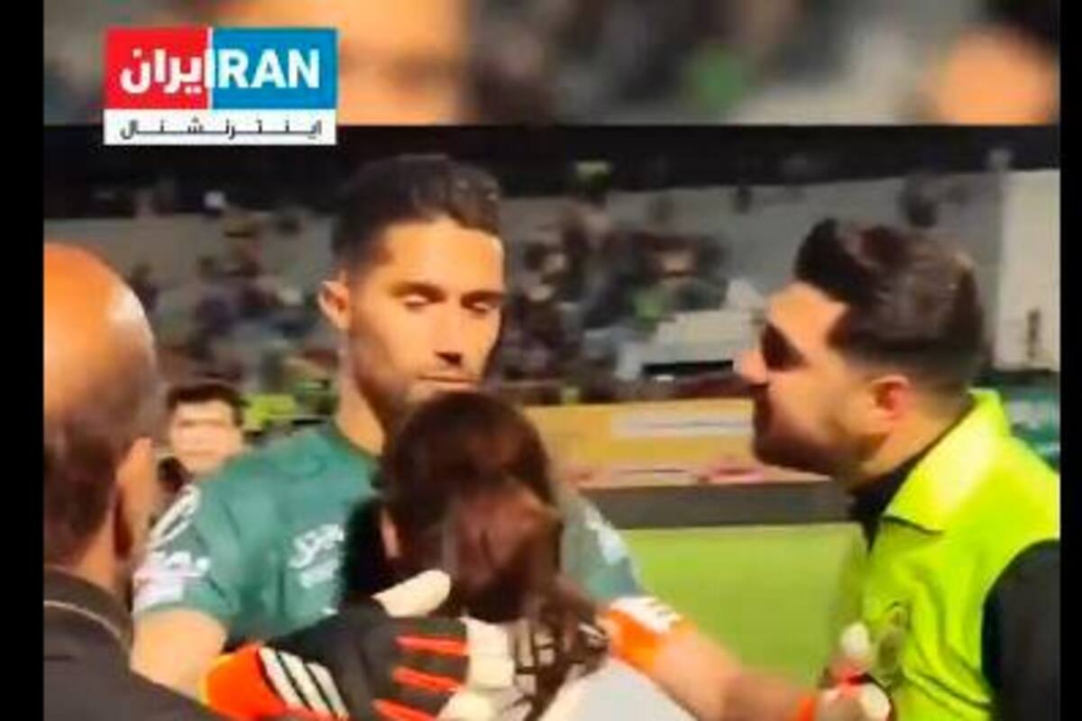 Video: Insólito: arquero es sancionado por abrazar a una aficionada