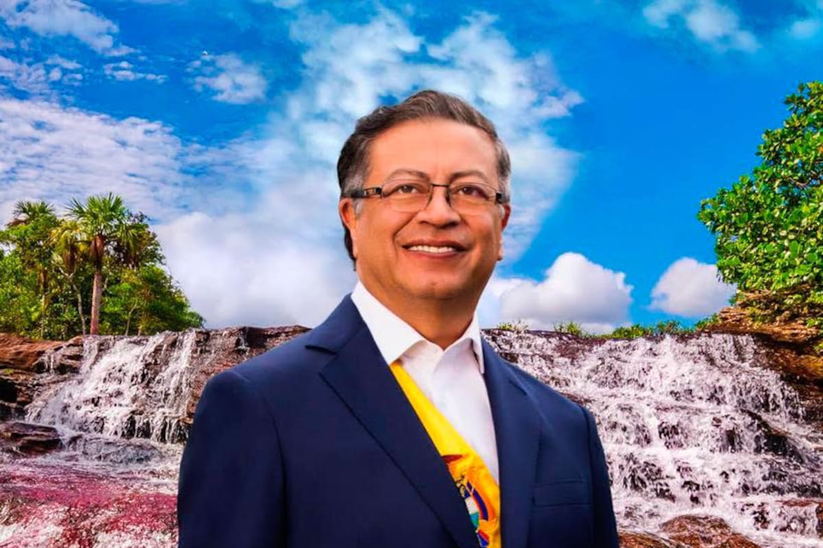 Gustavo Petro revela la imagen oficial de su Presidencia