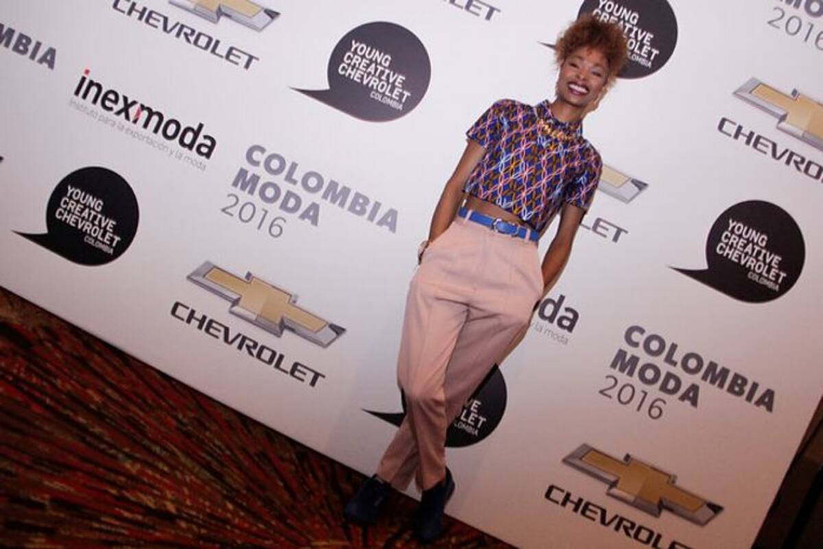 Diseñadora y cantante, Lía Samantha. COLPRENSA.