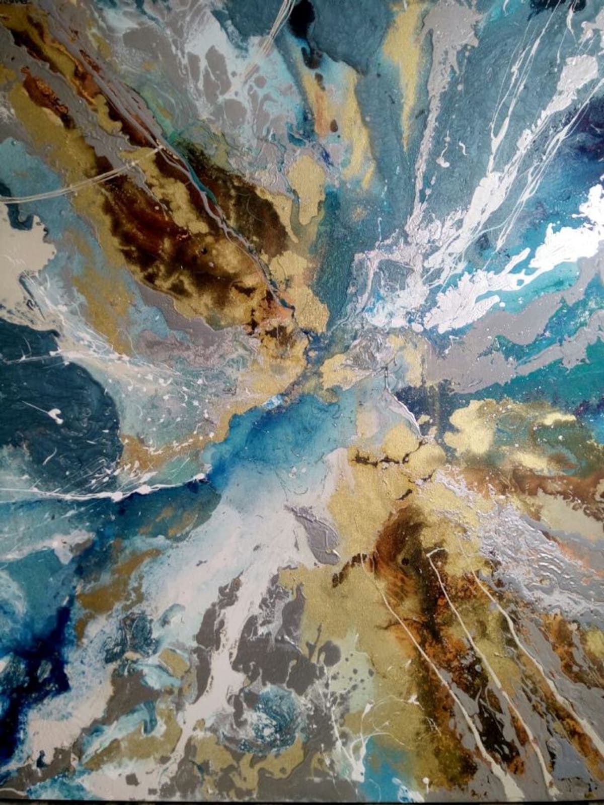 Pintura de Vicky Barona. CORTESÍA.
