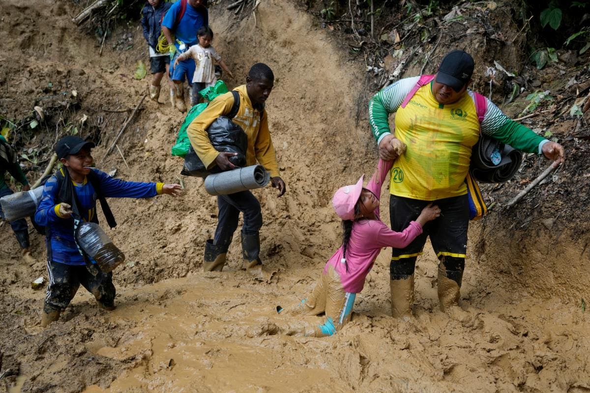 Más de 60.000 niños han atravesado la selva del Darién en lo que va de 2023